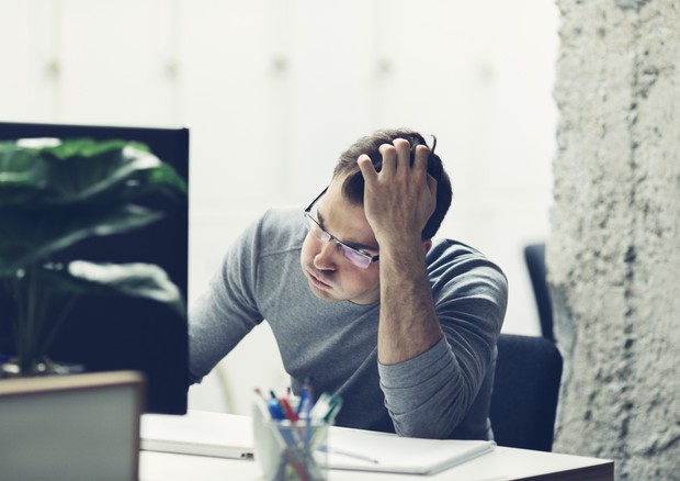 Problemi legati allo stress sono una delle principali cause di assenza dal lavoro © Ansa