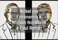 Nobel per l'economia a Nordhaus e Romer © ANSA
