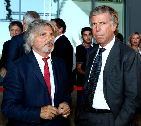 Massimo Ferrero e Enrico Preziosi © ANSA 