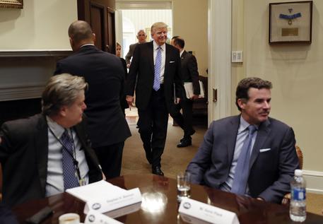 Donald Trump,Steve Bannon,Kevin Plank © AP