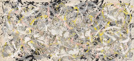 Jackson Pollock ,  la celeberrima tela  