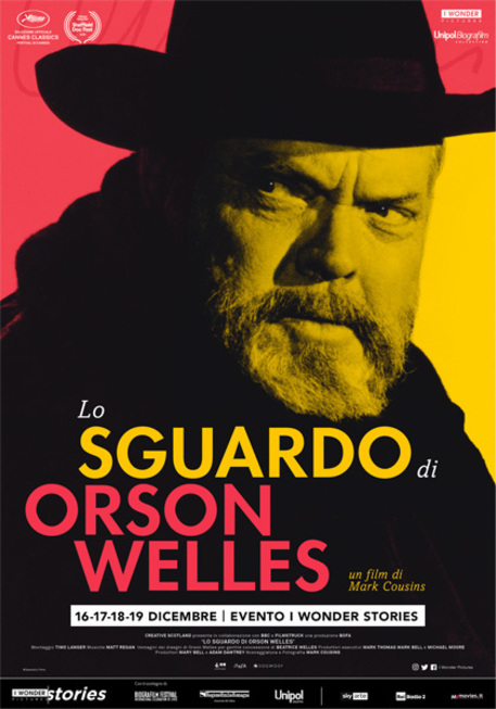 La locandina di Lo Sguardo di Orson Welles © ANSA