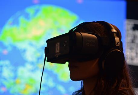 La realtà virtuale sperimentata in Antartide dai ricercatori per affrontare l'isolamento durante i mesi invernali © ANSA