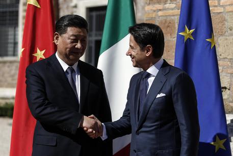 Giuseppe Conte e Xi Jinping © ANSA