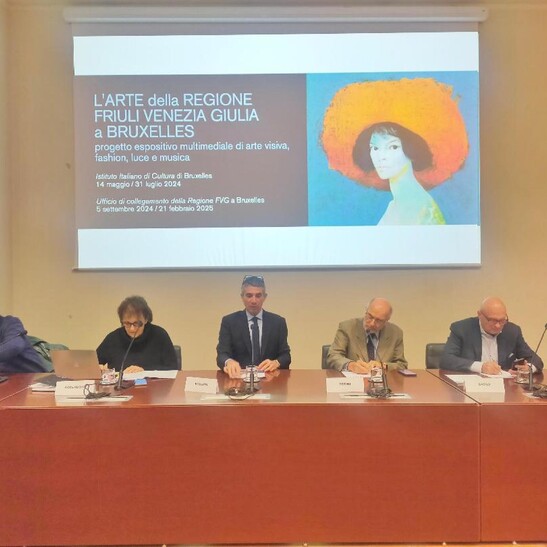 L'arte del Friuli-Venezia Giulia in mostra fino al 2025 a Bruxelles