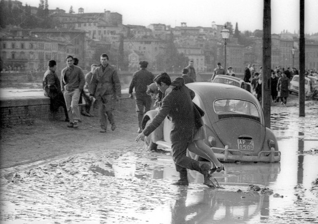 50 anni fa l'alluvione di Firenze © ANSA