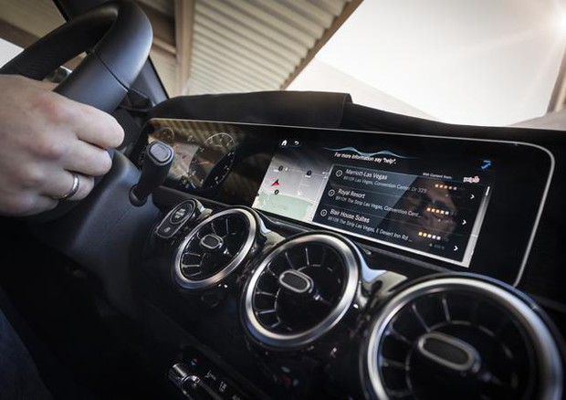 A Las Vegas auto intelligente diventa un assistente © Daimler Press