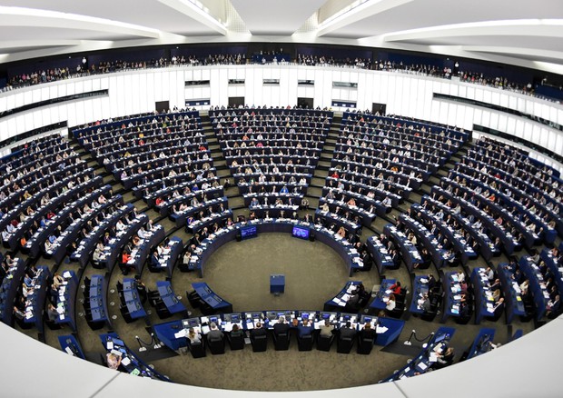 Il parlamento europeo (foto: ANSA )