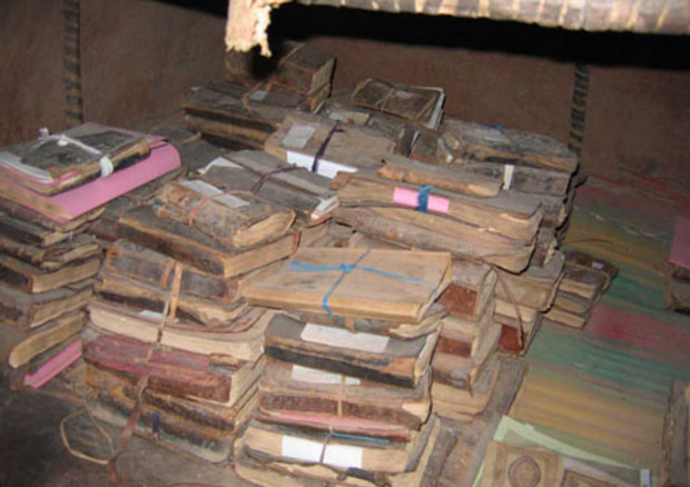 La raccolta di libri antichi in Mauritania