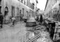 Un'immagine d'archivio dell'alluvione di Firenze del 4 novembre 1966, con le vie della citta' sommerse dalle acque del fiume Arno ANSA/ ARCHIVIO © Ansa