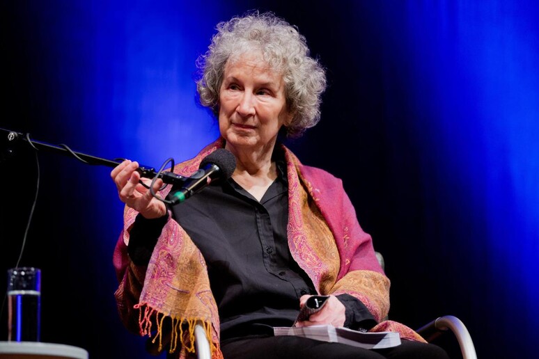 La scrittrice canadese Margaret Atwood - RIPRODUZIONE RISERVATA