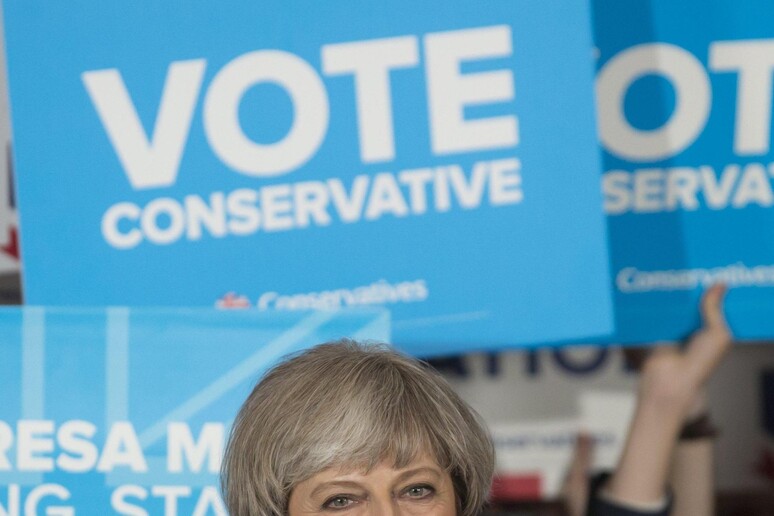 Theresa May © ANSA/EPA