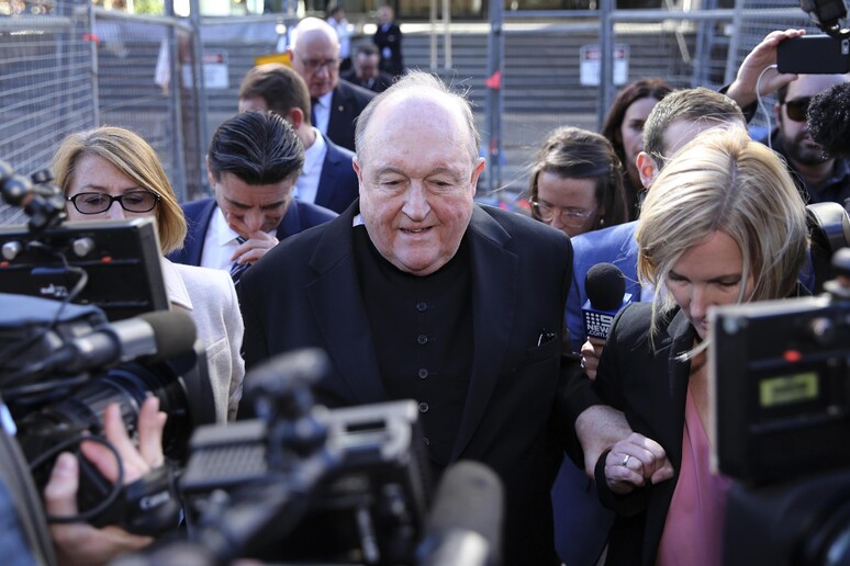 L 'arcivescovo australiano Philip Wilson © ANSA/EPA