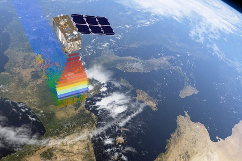 Il satellite Sentinel 2, una delle sentinelle della Terra lanciate nell 'ambito del programma europeo Copernicus (fonte: ESA/ATG medialab) - RIPRODUZIONE RISERVATA